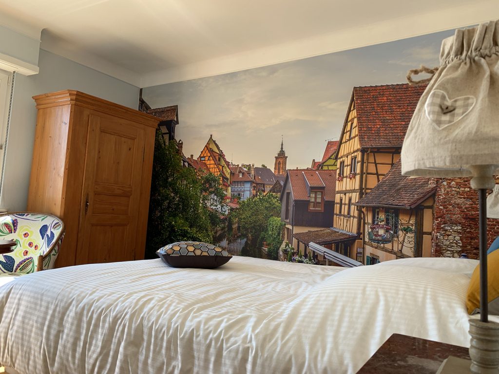 Photo d'une chambres d'hôtes à Obernai Toile adhésive